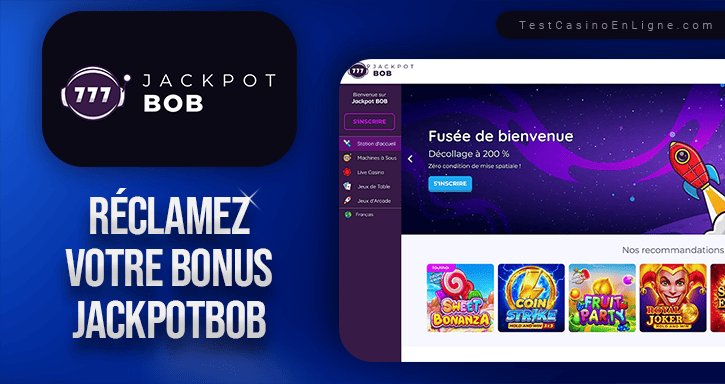 Meilleur jackpot bob france à France